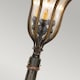image 3 of Baltimore 1 Light Medium Outdoor Ceiling Chain Lantern Weathered Bronze, E27