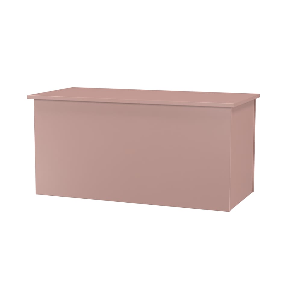 image 1 of Dover Blanket Box / Chest in Kobe Pink (Ready Assembled) | Pink | Kobe Pink
