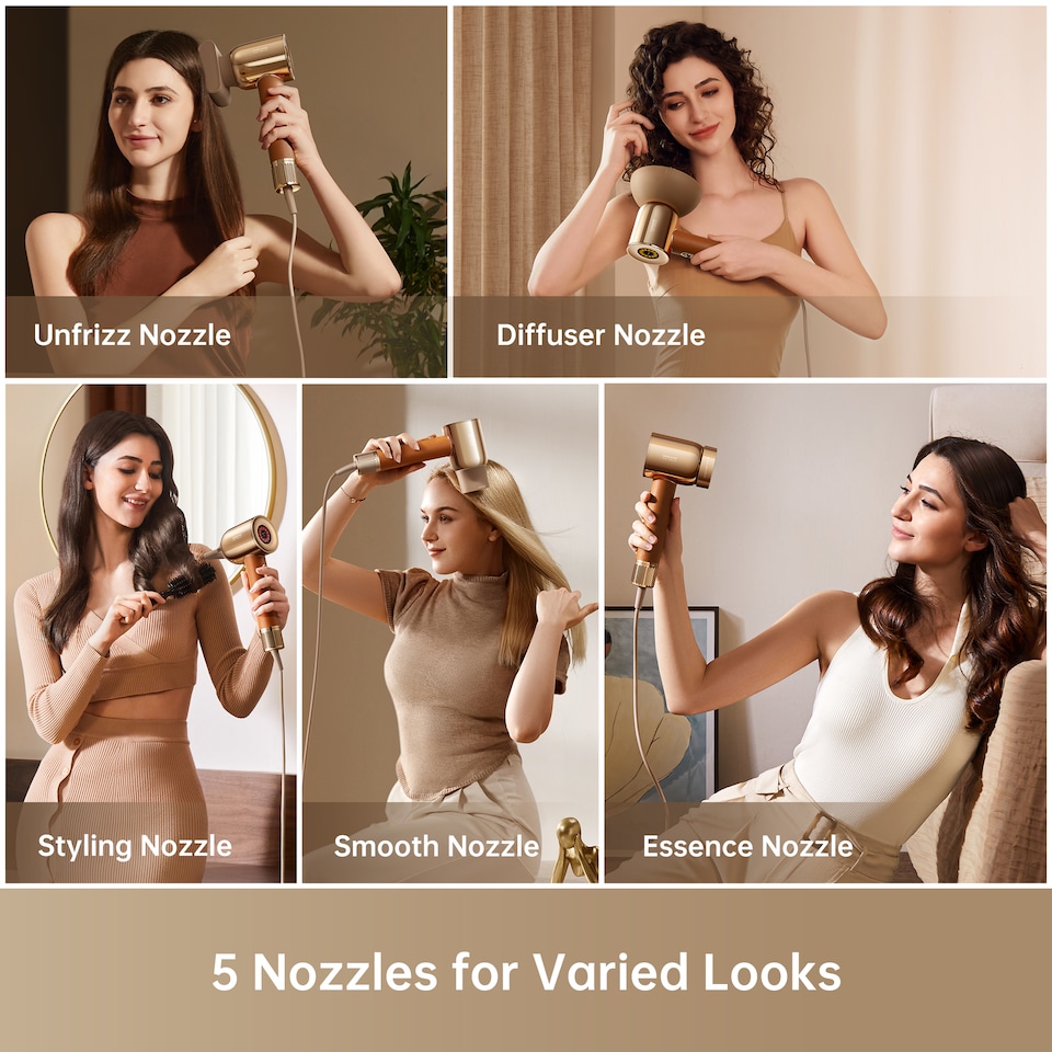 image 1 of Dreame Hair Miracle Hair Dryer with Accessories