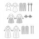 image 3 of Simplicity 9632 Paper Sewing Pattern – Women’s Costumes, Size U5 (16–18–20–22–24), Intermediate