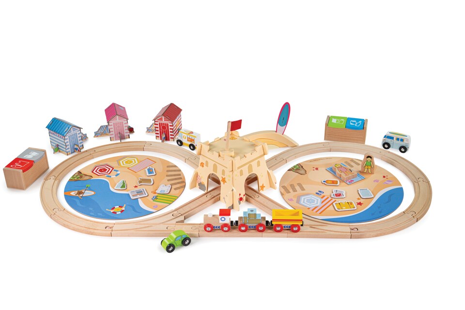 image 1 of Coastal Clean up Train Set