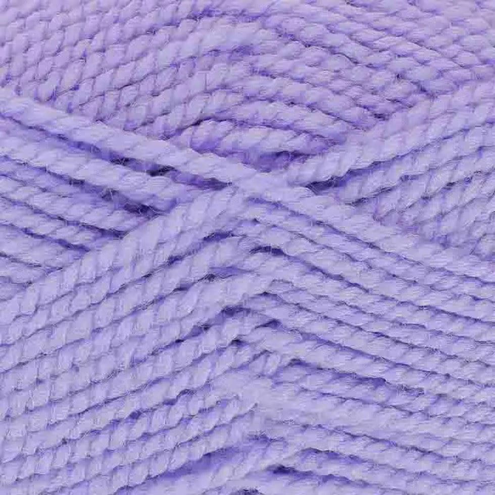 King Cole Purple Big Value Chunky Yarn (Value Pack 12 x 100g Balls) For Crochet, Knitting - 152m per ball
