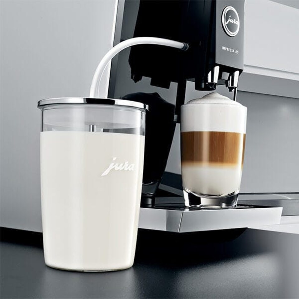 image 1 of Jura Glass Milk Container