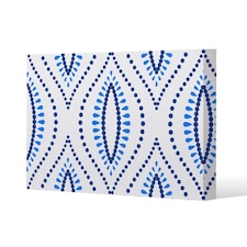 Boho Intricate ogee (Canvas Print) / 46 x 31 x 4cm | Multi