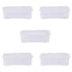 image 6 of Wham Crystal 5 x 32L Stackable Plastic Storage Boxes with Lids Black