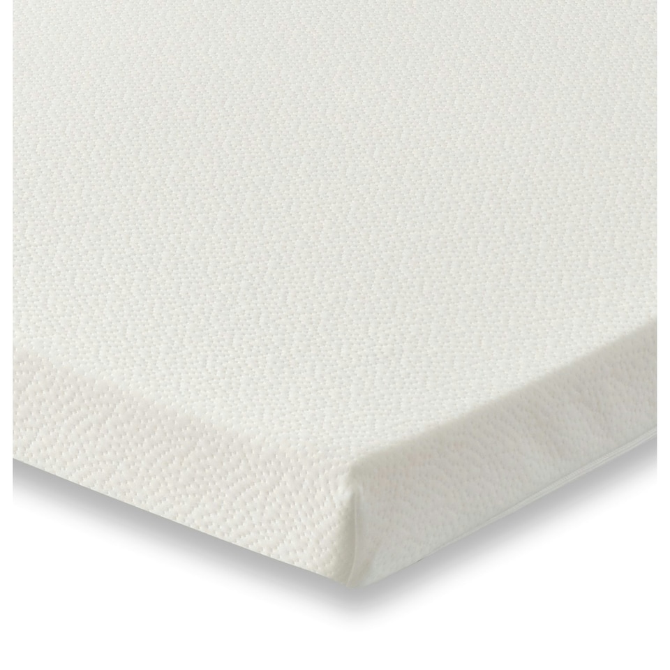 image 1 of Premium Memory Foam Mattress Topper for Enhanced Comfort 2.5 cm Thick | White | Small Single