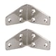image 1 of Marine Angle Bracket 90 Degree Brace Marine Stainless Steel 56mm x 35mm 2PK