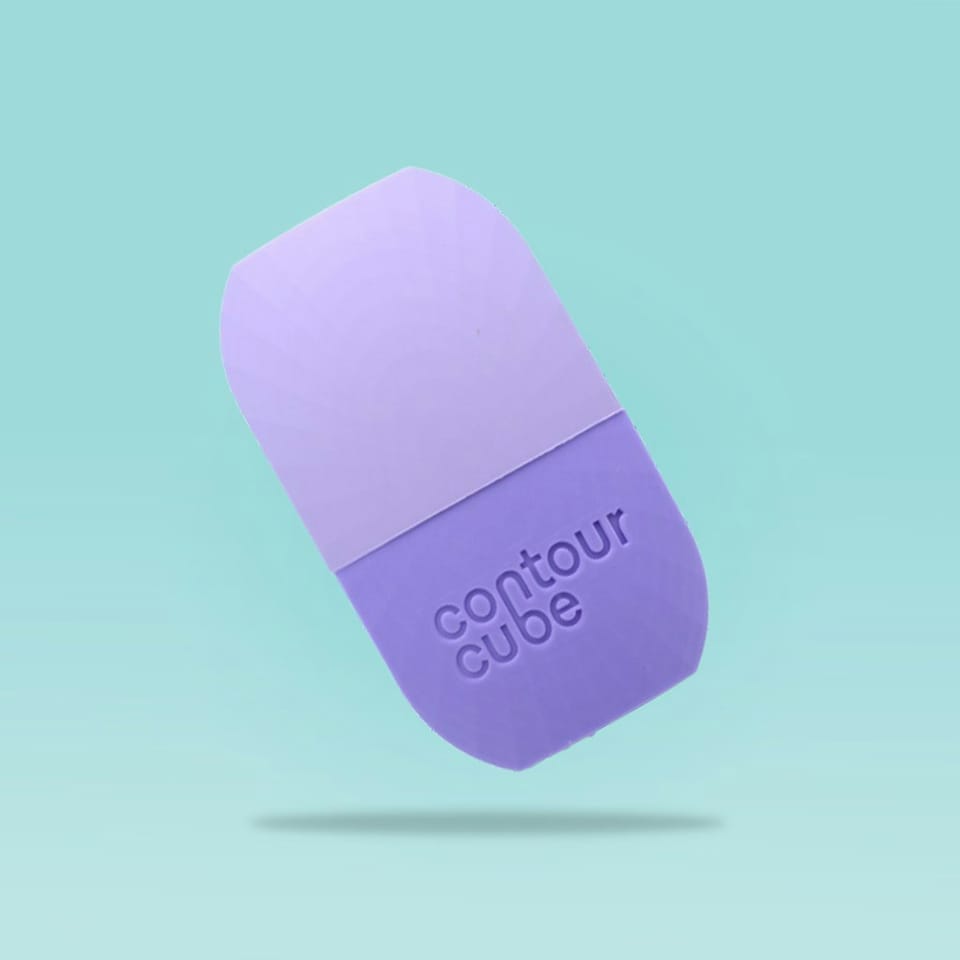 image 1 of Violet Contour Cube