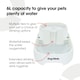 image 2 of Dog Mate Large Two-level Six-litre Pet Fountain – White (385) White