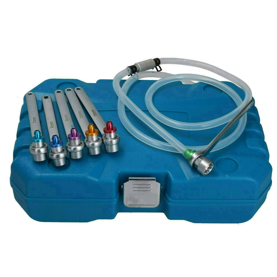 image 1 of Brake Clutch Bleeder Bleeding Bleed Wrench Set 12 Point Sockets 7 - 12mm 7pc