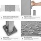 image 4 of Double-sided retractable awning & privacy screen Grey | 200 x 600 cm