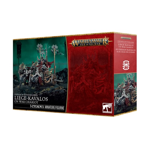 Ossiarch Bonereapers: Liege-Kavalos On War Chariot - Brand New