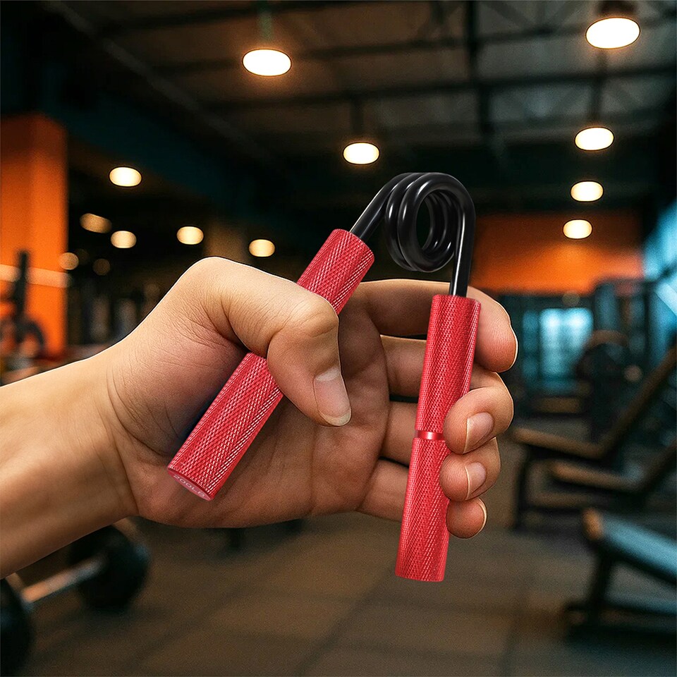 image 1 of Centra Hand Grip Strengthener Metal Non-Slip Gym Trainer Set