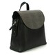 image 3 of Eastern Counties Leather Petra Snake Print Leather Backpack - Black - One Size