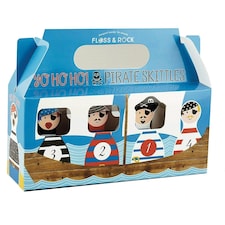 Floss & Rock Pirate Wooden Skittles Set 6pcs