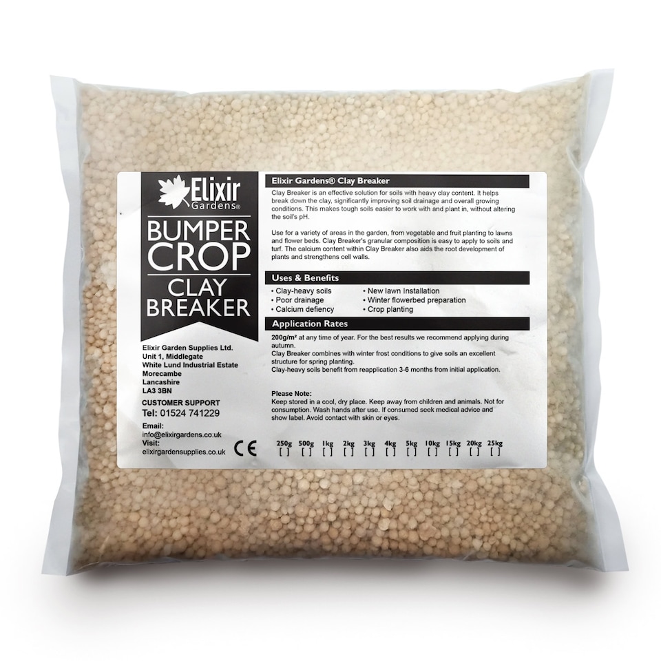 image 1 of Elixir Gardens Gypsum Clay Breaker Calcium Sulphate x3kg Bag