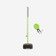 image 1 of Decathlon Kids' Speedball Set Turnball (1 Post, 2 Rackets, and 1 Ball) - Black/Yellow
