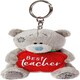 image 2 of Me To You Official Collection Thank You Teacher Plush Keyring 3 Inches