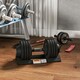 image 6 of SPORTNOW 4-in-1 Adjustable Dumbbells, Weights Set, 7kg, 13kg, 18kg, 24kg