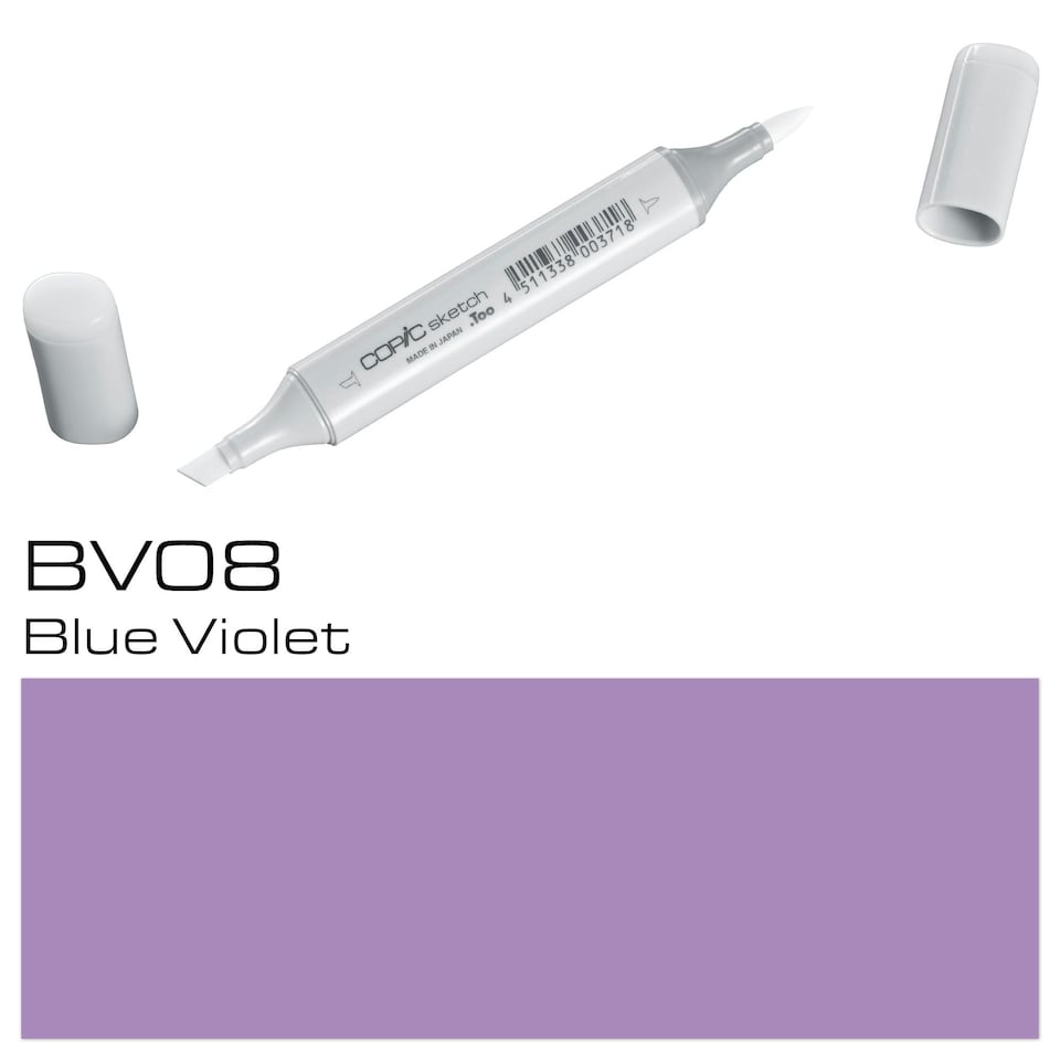image 1 of Copic Sketch Marker, Blue Violet, Single Pen
