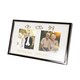 image 3 of 50th Anniversary & Wedding Frame with Silver & Black Icons | Silver | One Size