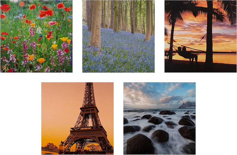 image 1 of Scenic Photographic Multipack of 20 in 20 Designs Gallery Blank Cards