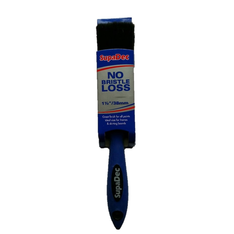 image 1 of SupaDec Flat Paint Brush - Navy - 25mm