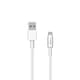 image 1 of Groov-e GVMA003WE USB-C to USB-A Charging Cable 2M - White