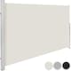 image 9 of Garden Privacy Screen with retractable side awning and aluminium casing | Grey | grey | 1