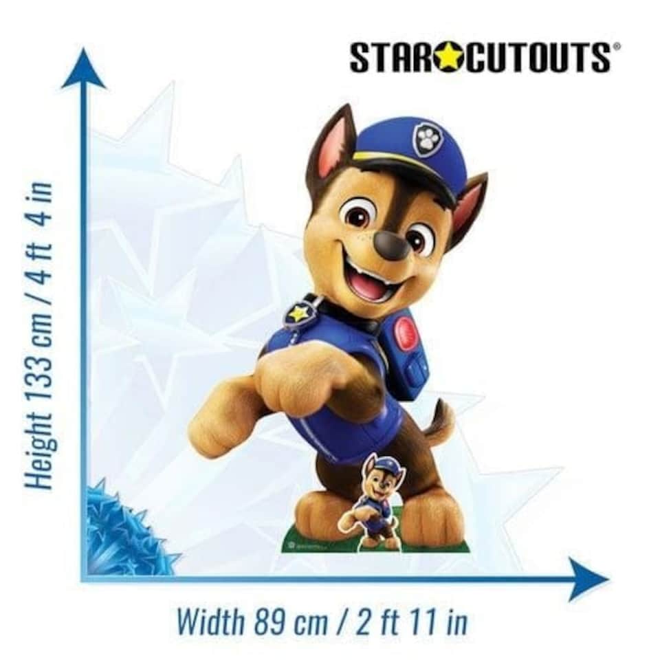 image 1 of Chase Paw Patrol Police Puppy Lifesize Cardboard Cutout 133cm