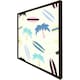 image 1 of Surf boards & palm trees (Picutre Frame) Brown | XL