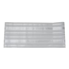 Living and Home Modern Metallic Silver and Grey Striped Wallpaper - 950*53cm | Grey