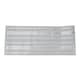 image 1 of Living and Home Modern Metallic Silver and Grey Striped Wallpaper - 950*53cm | Grey