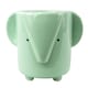 image 1 of 13cm Ceramic Blue Elephant Planter | Blue