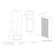 image 6 of Classic Square Panel White Double Wardrobe with Shelves White