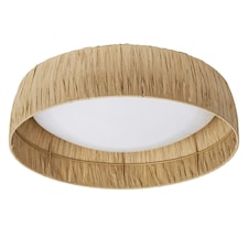 Osram Decor Bamboo Paper Ceiling Light 400 18W 830 Brown Brown