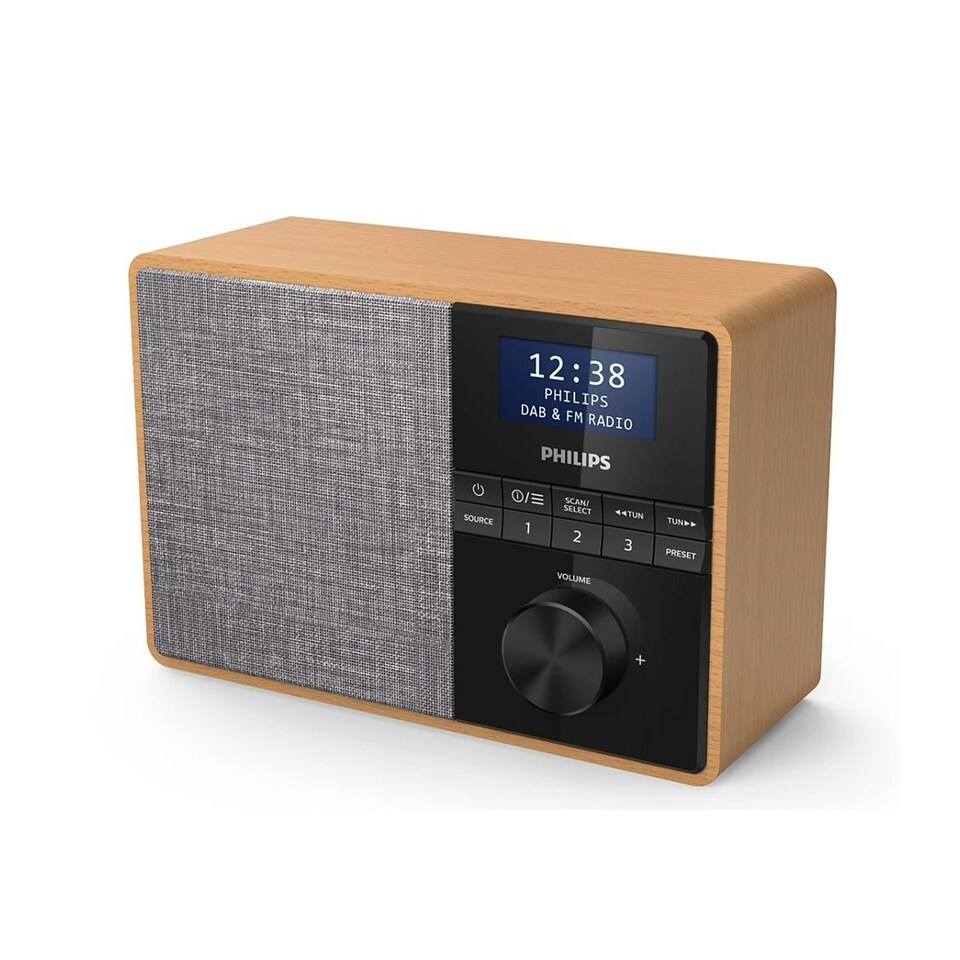 image 1 of Philips TAR5505-10 Black Audio Portable Bluetooth FM/DAB+ Digital Radio