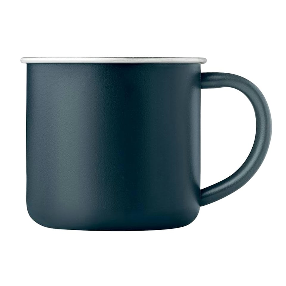 image 1 of MidOcean Caribu Recycled Stainless Steel 300ml Mug - French Navy - One Size
