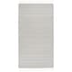 image 1 of Anna Hammam Striped Cotton Beach Towel - Beige - One Size