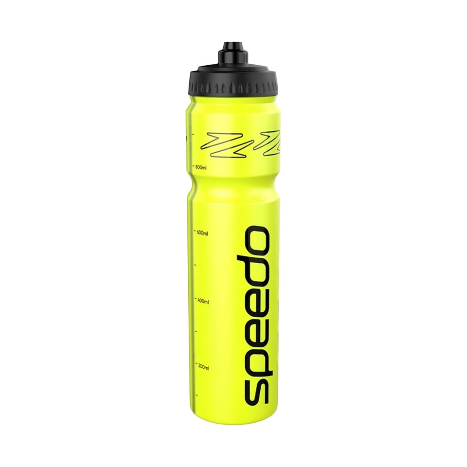 image 1 of Speedo Logo 1000ml Water Bottle - Yellow/White - 1L Yellow | One Size
