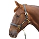 image 2 of Hy Leather Head Collar - Black - Full