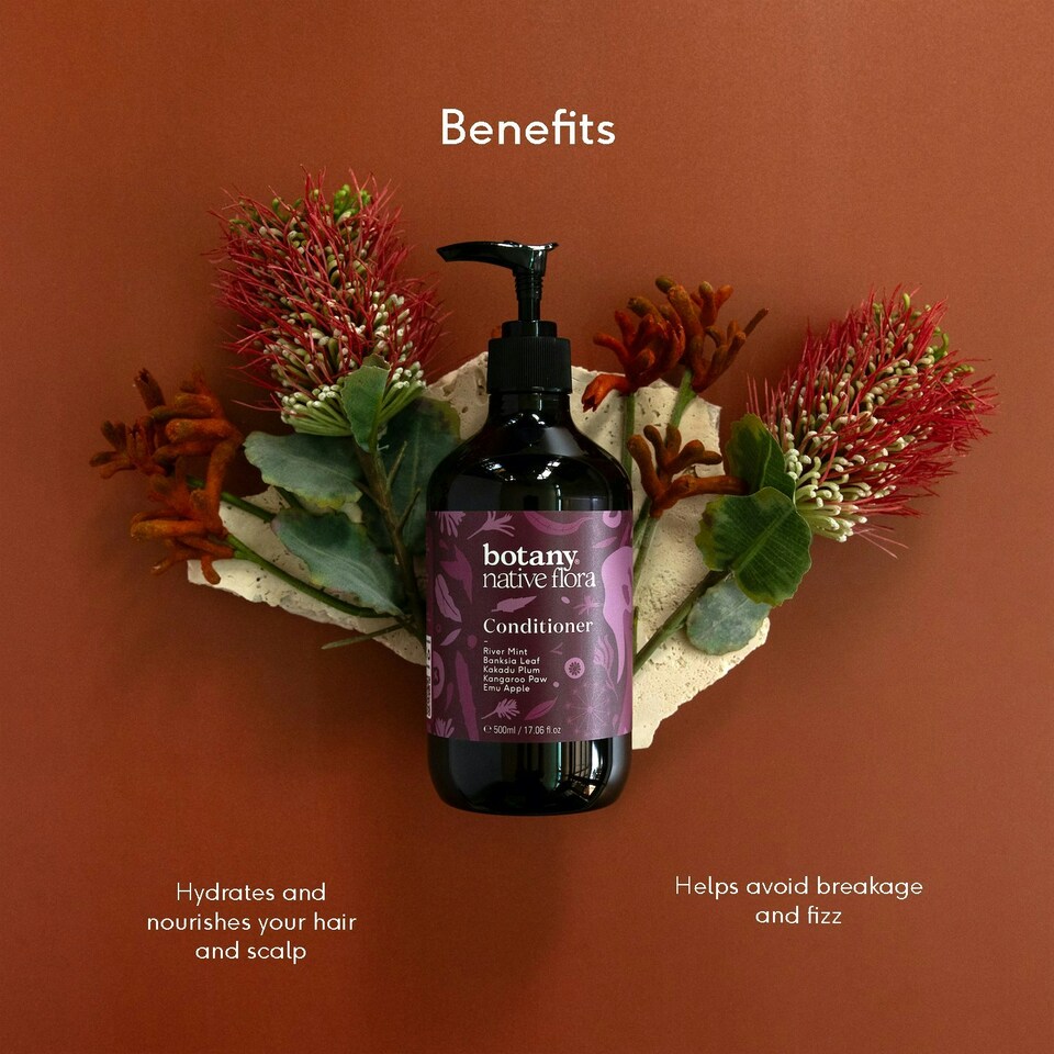 image 1 of Botany Native Flora Conditioner, 500ml, Hydrates & Revitalizes