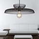 image 5 of Set of 2 Cassidy - Two Tier Black Mesh Ceiling Pendant Lights | Black | 2