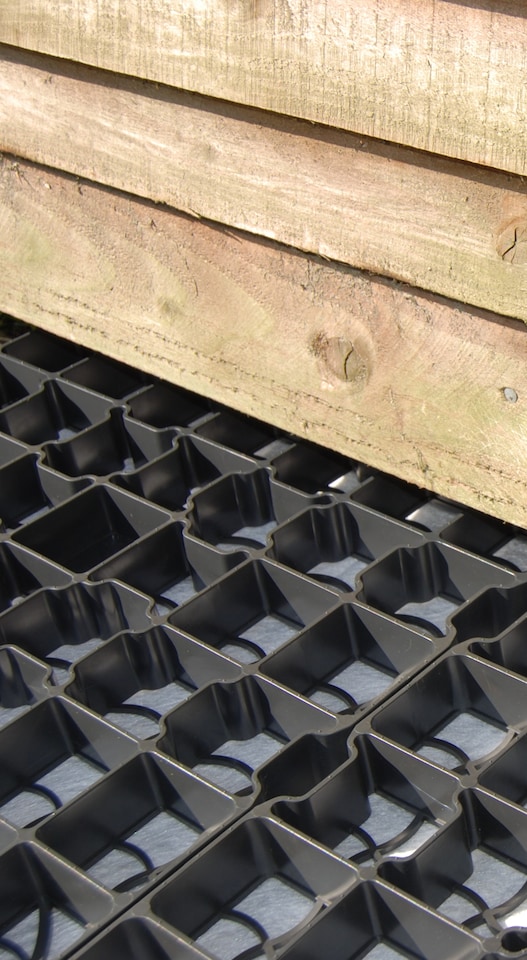 image 1 of Ecobase Fastfit Shed Base Kit 12x6ft Garden Buildings - supports 240 tonnes/m2 - includes heavy duty membrane and delivery | Black | 12x6ft