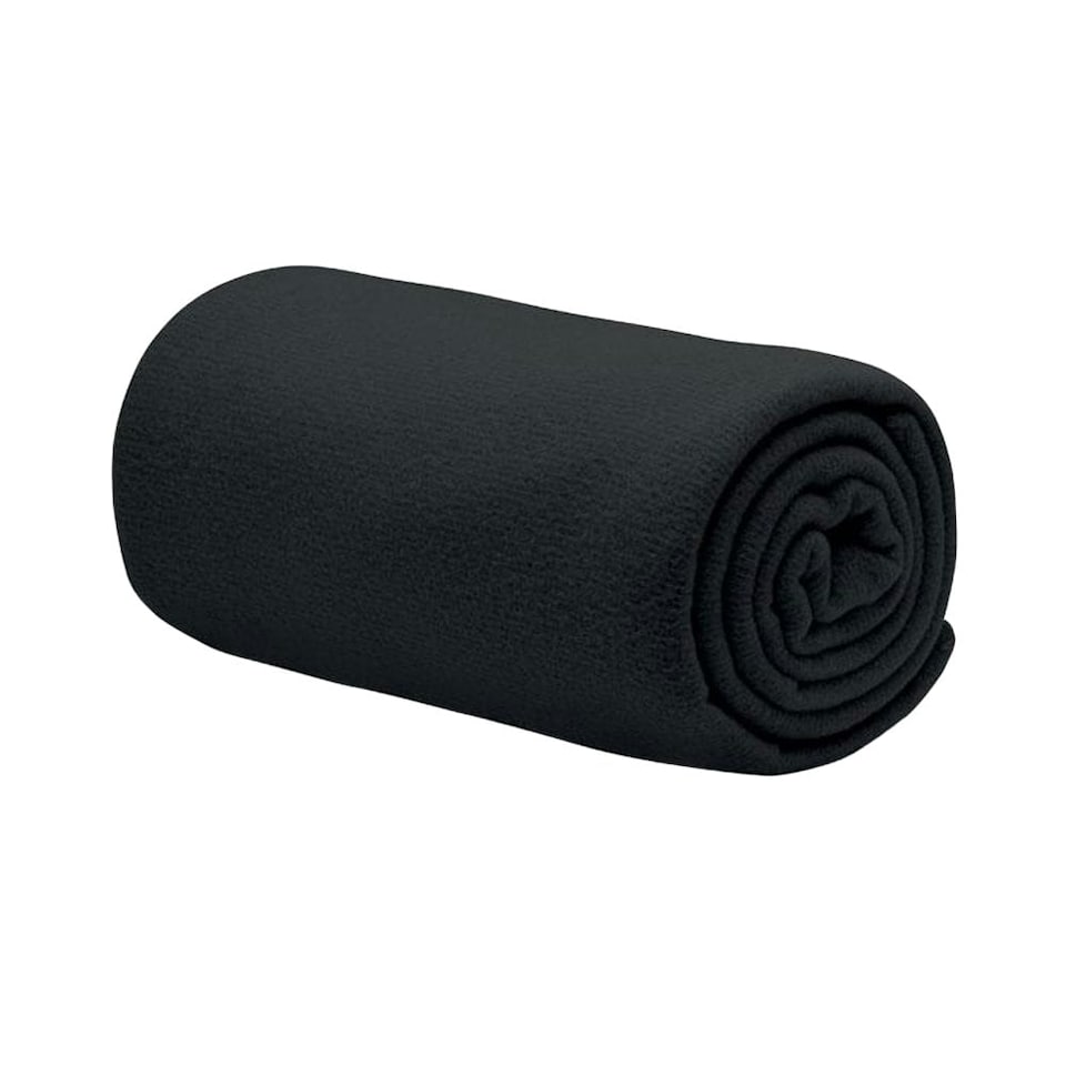 image 1 of MidOcean Bogda RPET Fleece Blanket - Black - One Size | Black
