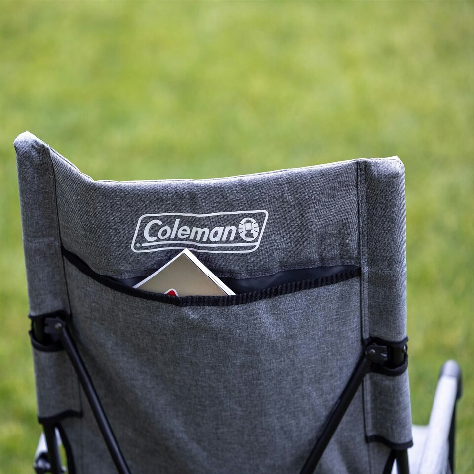 image 1 of Coleman Forester Sling Chair with Drinks Holder - Black N/A