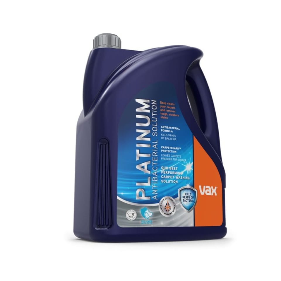 image 1 of VAX Platinum Antibacterial Carpet Cleaning Solution 4L
