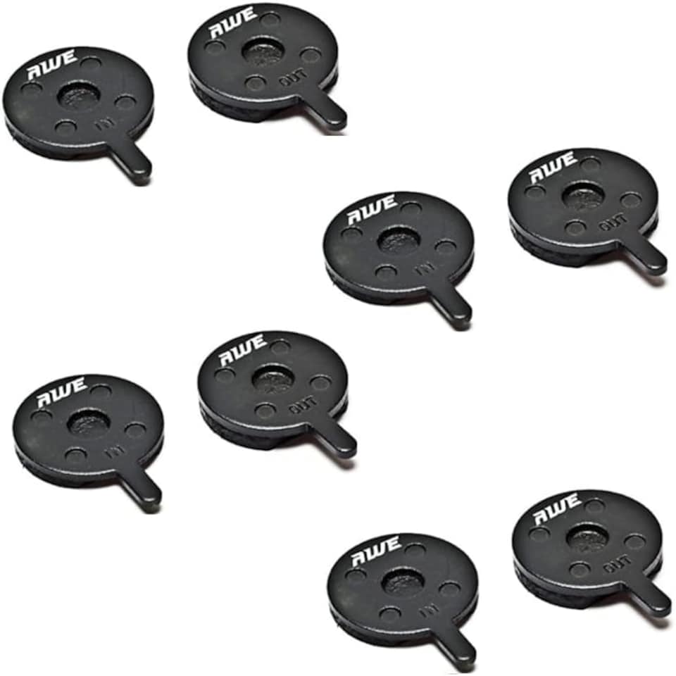 image 1 of AWE Set x 2 Semi Metallic Disc Brake Pads Compatible with Promax DSK-401