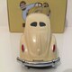 image 4 of VW Kafer HA31 Tin Plate Cream with Key 1:43 Scale New