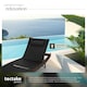 image 4 of Sun Lounger Moana - weather & UV-resistant, 6 position backrest, removable pillow Brown | Mixed Brown